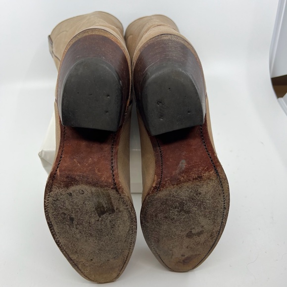 Vintage Woman's Justin Buckskin Cowboy Boots 7 1/2M - Picture 8 of 16